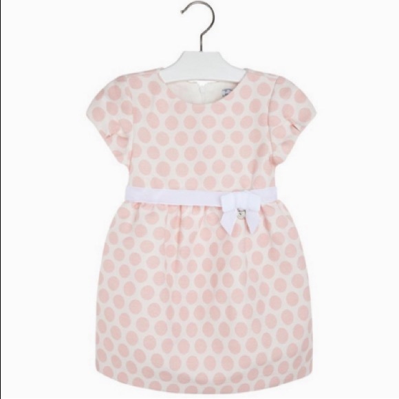 Girls Mayoral Jacquard Dress