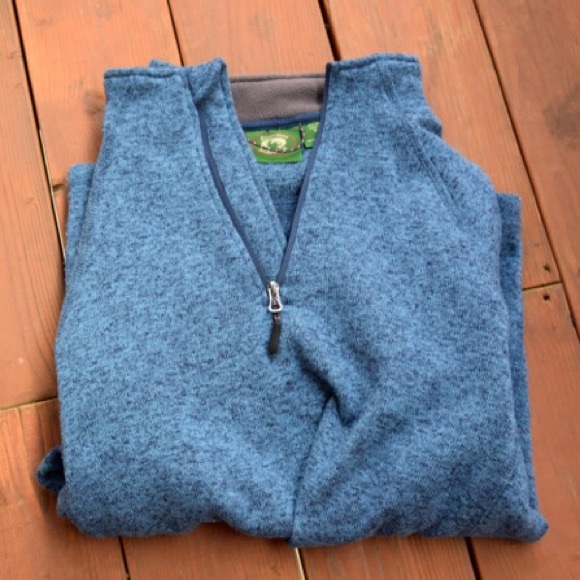Vintage Marble Blue Oversized Sweater