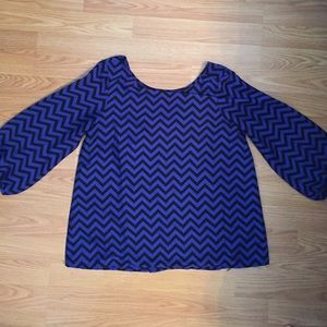 3/4 Sleeve Bow Shirt