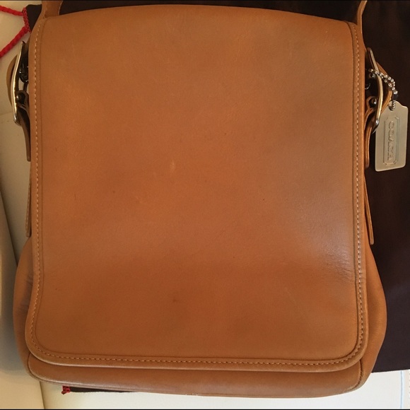 Leather Coach Messenger bag - Picture 2 of 4