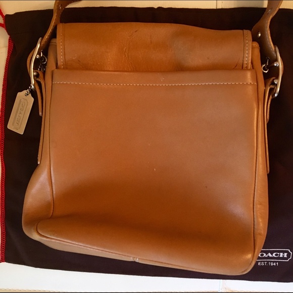 Leather Coach Messenger bag - Picture 4 of 4