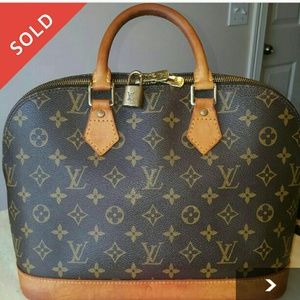 AUTHENTIC LOUIS VUITTON ALMA