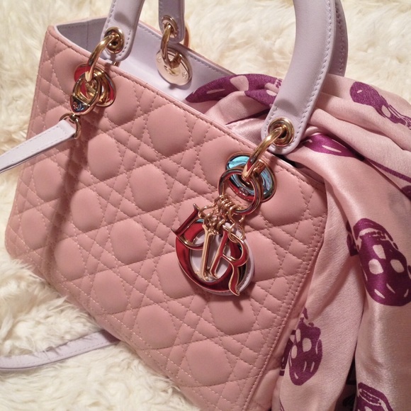 Lady Dior tri-color limited edition - Picture 3 of 4