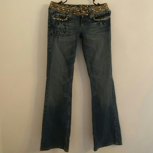 Miss me jeans with studs size 26 waist - Picture 1 of 4