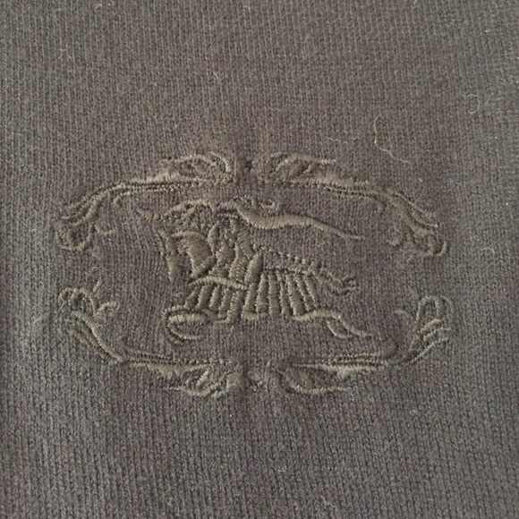 Black cotton Burberry vest - Picture 3 of 4