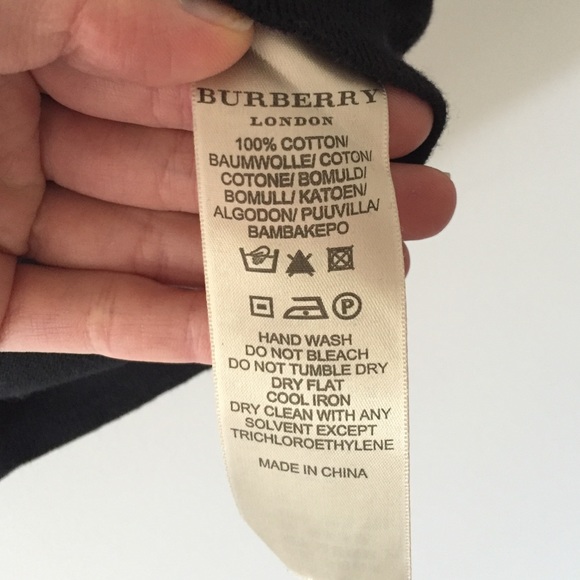 Black cotton Burberry vest - Picture 4 of 4