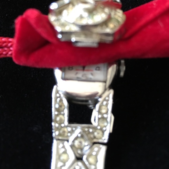 VINTAGE Crystal Flip Watch main image 5