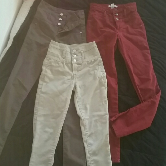 SET: High Waisted Skinny Jeans