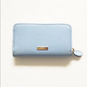 ALDO baby blue pastel wallet
