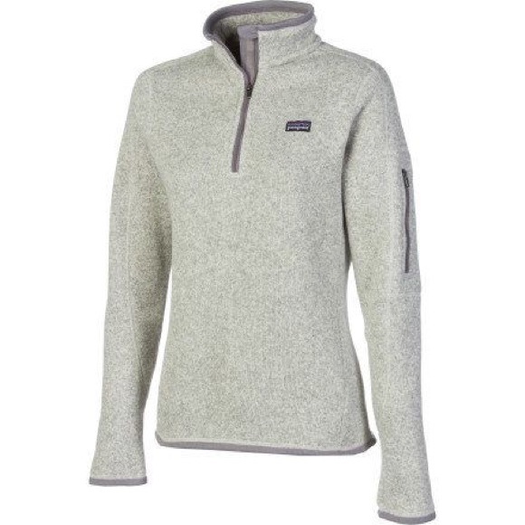 Patagonia 'Better Sweater' 1/4 Zip Pullover, Grey