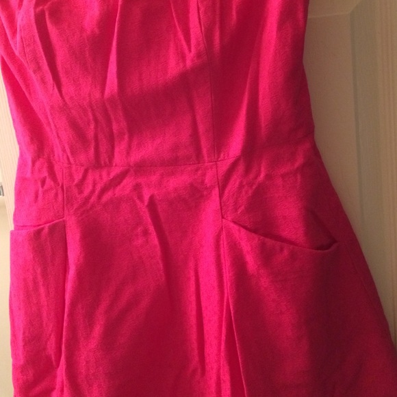 Lilly Pulitzer strapless pink dress - Picture 5 of 6