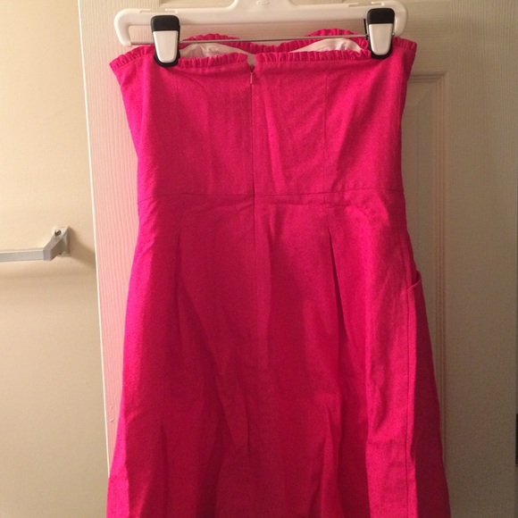 Lilly Pulitzer strapless pink dress - Picture 6 of 6