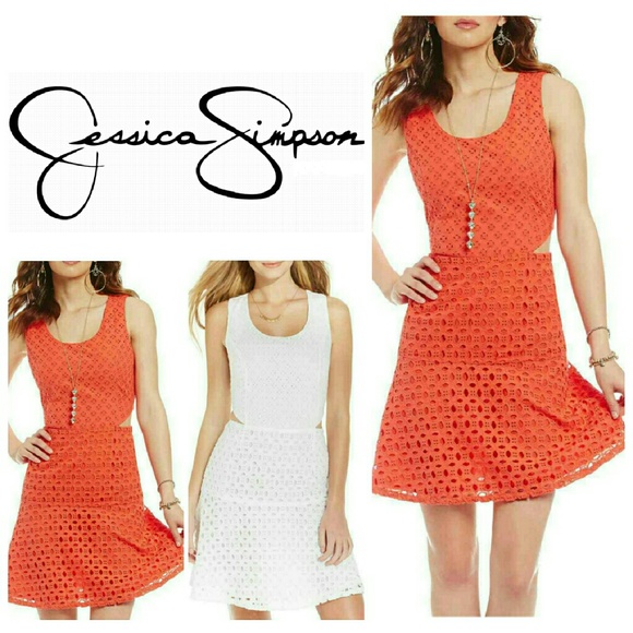Jessica Simpson Eyelet Dress
