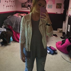Lace Blazer