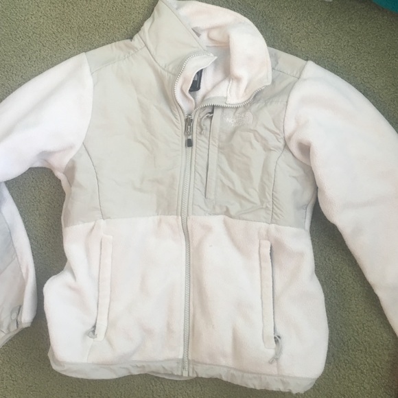 white north face jacket
