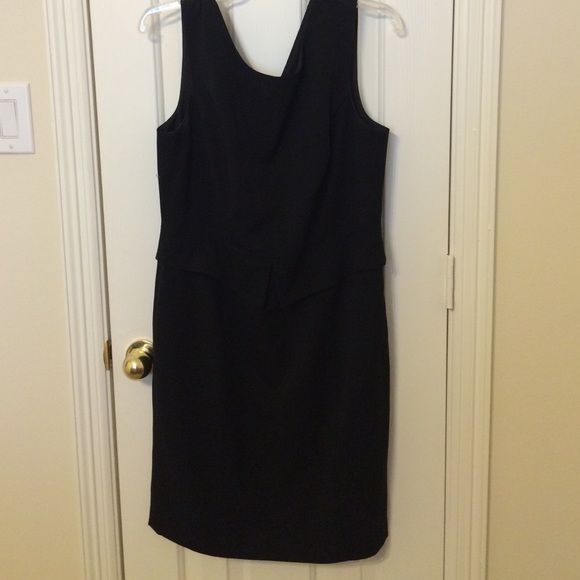 Limited Black Peplum Dress