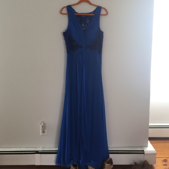 Royal Blue prom/formal gown