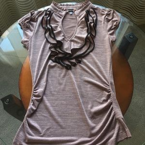 Mauve top Size 7