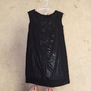 Little black shimmery dress