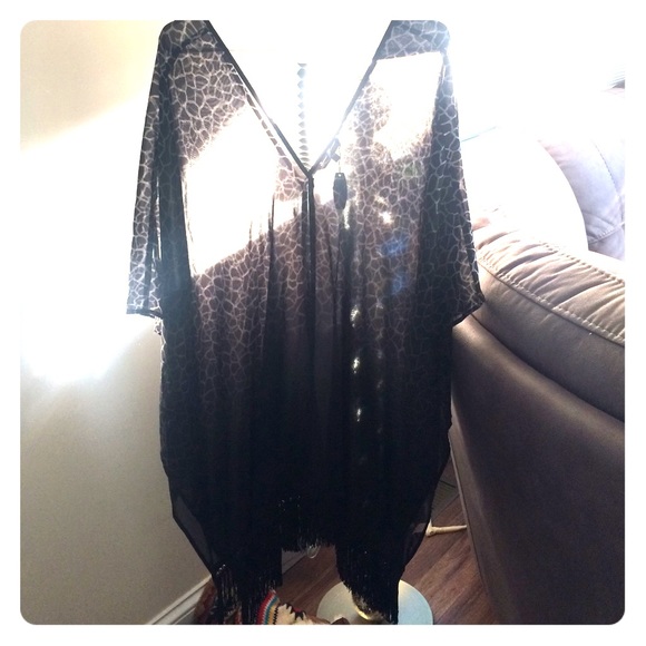 Victoria secret ombré swim cover up