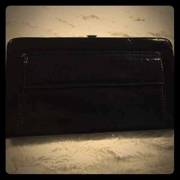 Black clutch.
