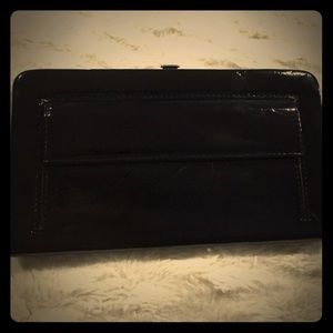 Black clutch.