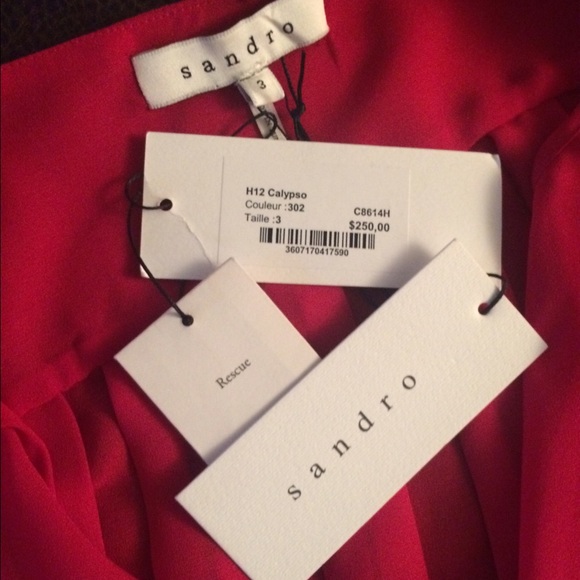 Sandro pleated shirt - Picture 2 of 2