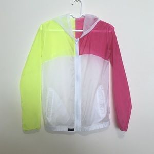 Rare OG Brandy Colorblock Scar Windbreaker