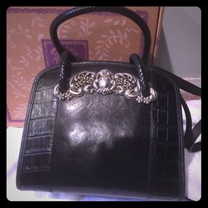 Brighton Chantilly black leather H1921 vintage