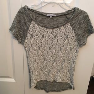 Lace Charlotte Russe Tee