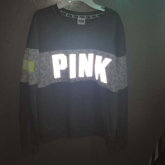 Pink crew neck