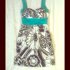 Hint of Turquoise Spring Dress