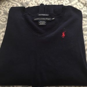 POLO navy blue sweater