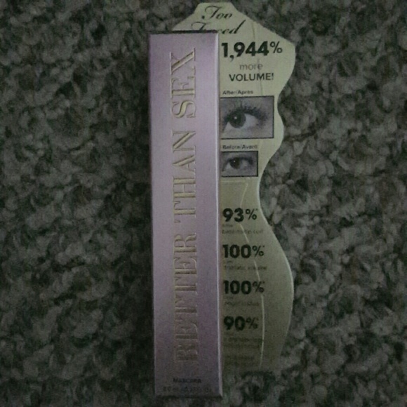 Brand.new full size better than sex.mascara