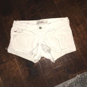 White Hollister Shorts