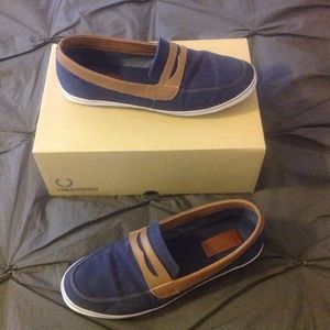 ⚡️ ⭐️ sale ⭐️ ⚡️ mens FRED PERRY slip on shoes