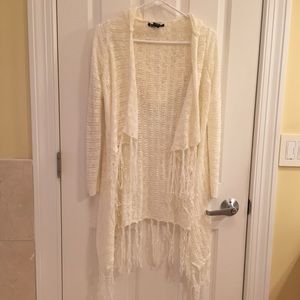 Hooded Crochet sweater/cardigan/cover up