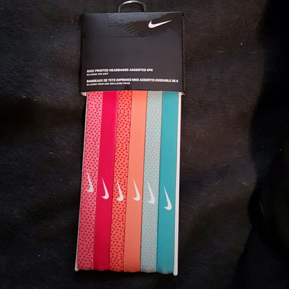 Nike printed headbands 6pk