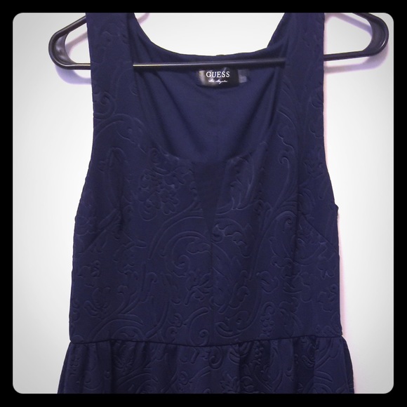 Navy Blue Guess Dress