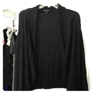 Banana Republic black wrap sweater
