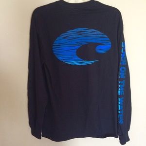 Men's Coasta long sleeve graphic T-shirt.