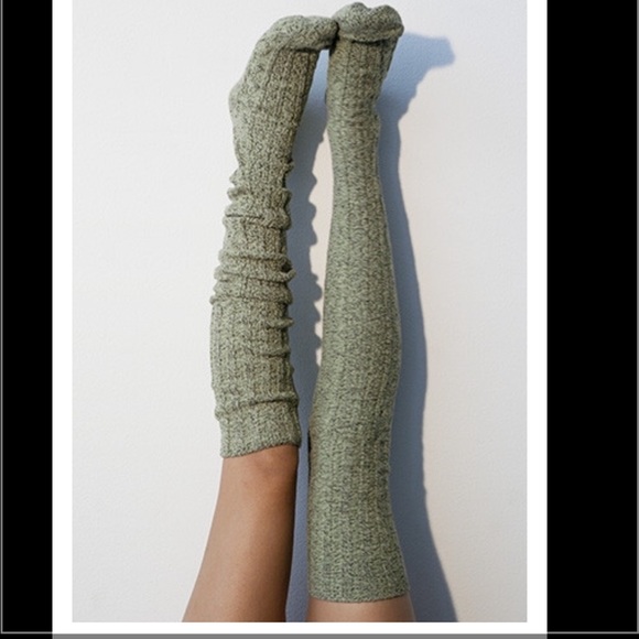 Peony and Moss Accessories - 🎈HP 2/21!  Peony and Moss Marled Thigh Highs