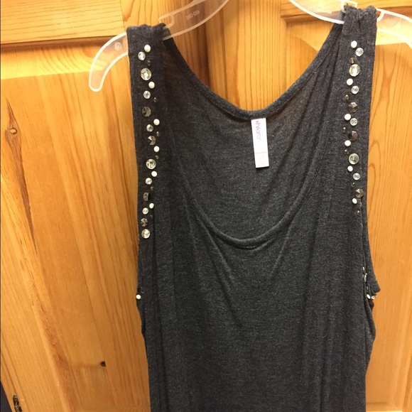 Embellished tank top