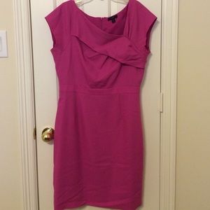 J Crew Fuchsia Silk Dress