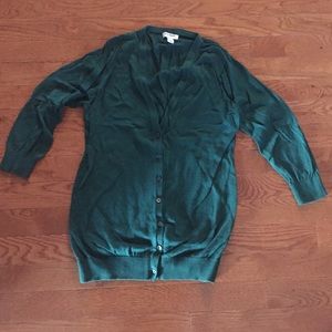Green Old Navy cardigan - size medium
