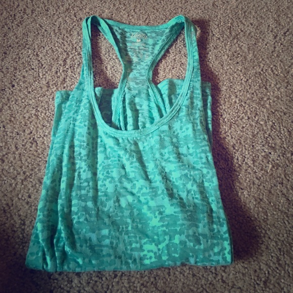 Cute Blue Razorback Tank