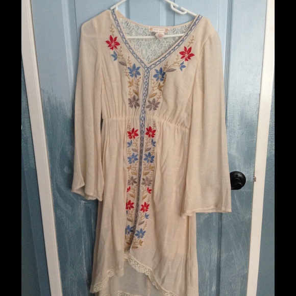 Indie hippie maxi dress