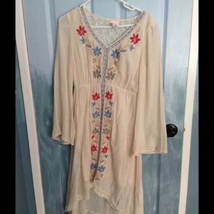 Indie hippie maxi dress