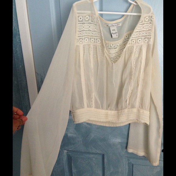 Long sleeve boho blouse