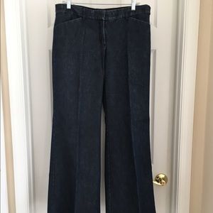 Express Denim Wide Leg Trouser